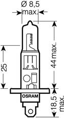 Купить запчасть OSRAM - 64150NBU 