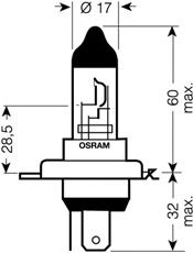 Купить запчасть OSRAM - 64193SV2HCB 