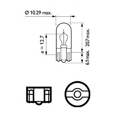 Купить запчасть PHILIPS - 12256CP 