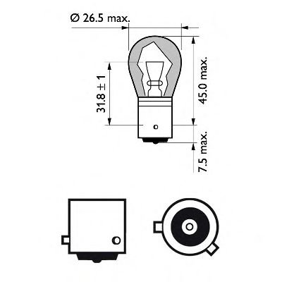 Купить запчасть PHILIPS - 12496NACP 